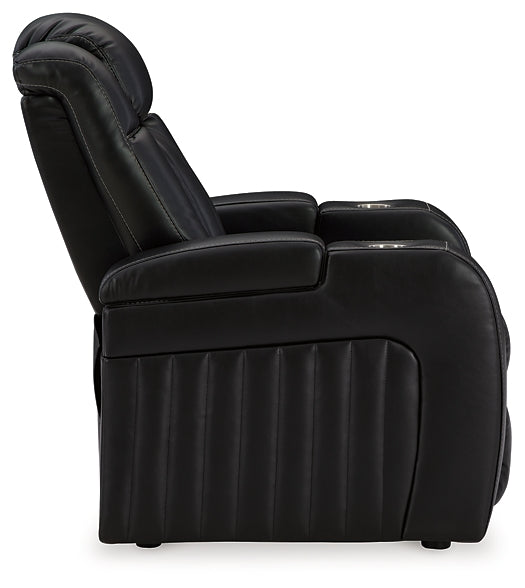 Caveman Den PWR Recliner/ADJ Headrest Signature Design by Ashley®