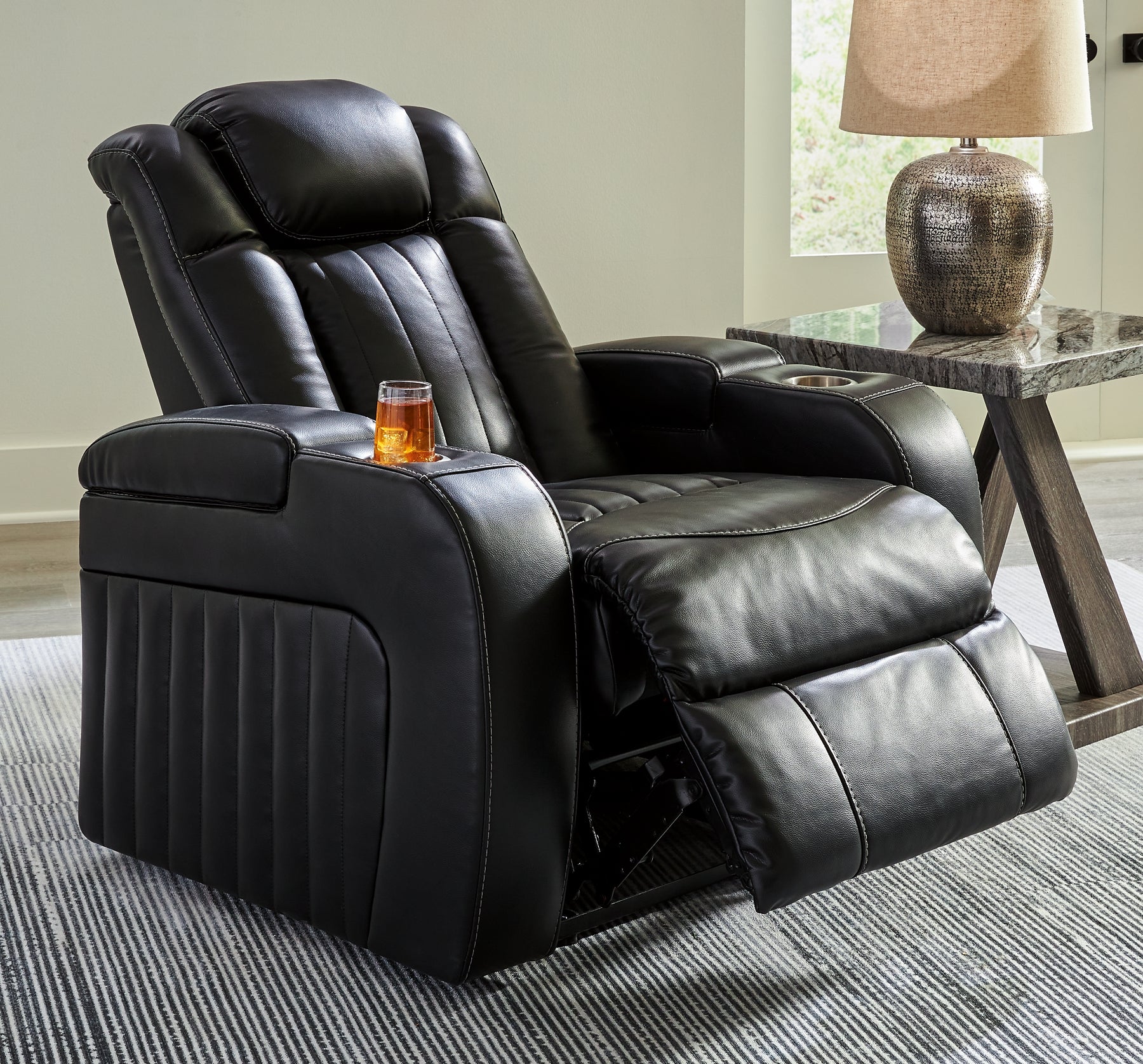 Caveman Den PWR Recliner/ADJ Headrest Signature Design by Ashley®