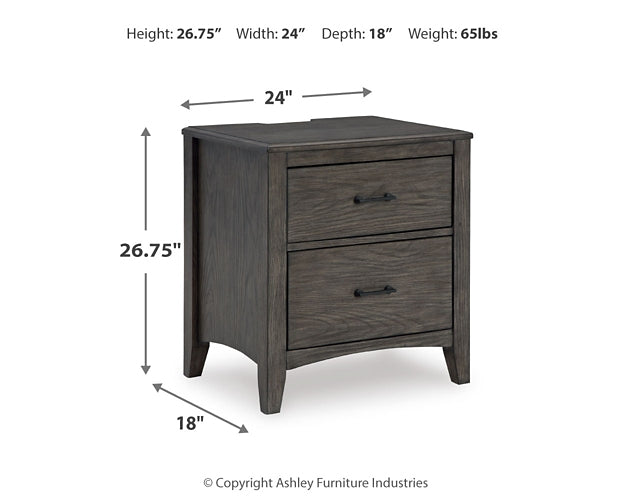 Montillan King Panel Bed with Mirrored Dresser and 2 Nightstands Signature Design by Ashley®