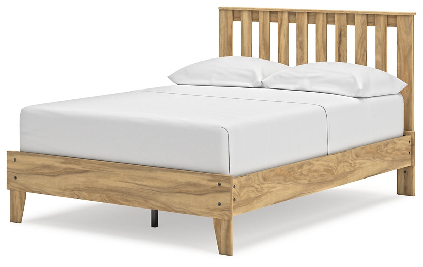 Bermacy Queen Platform Panel Bed Signature Design by Ashley®