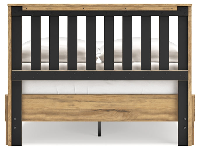 Bermacy Queen Platform Panel Bed Signature Design by Ashley®