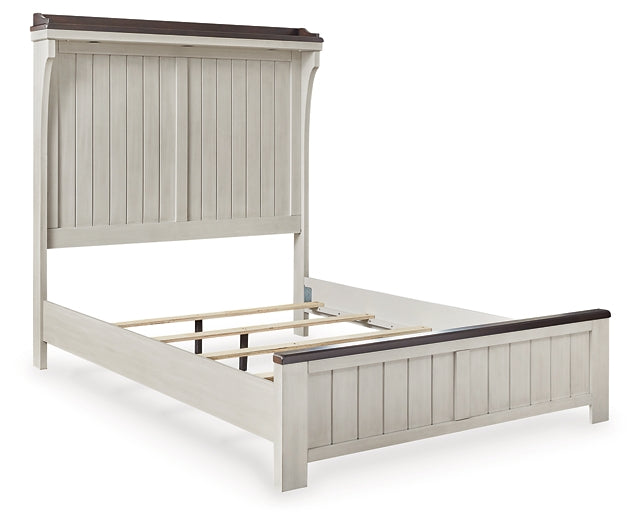 Darborn Queen Panel Bed with Mirrored Dresser and Chest Signature Design by Ashley®