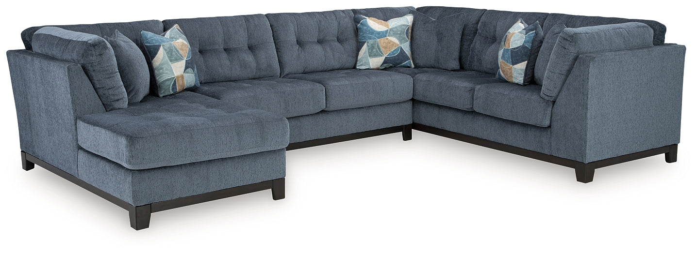 Maxon Place 3-Piece Sectional with Chaise Benchcraft®