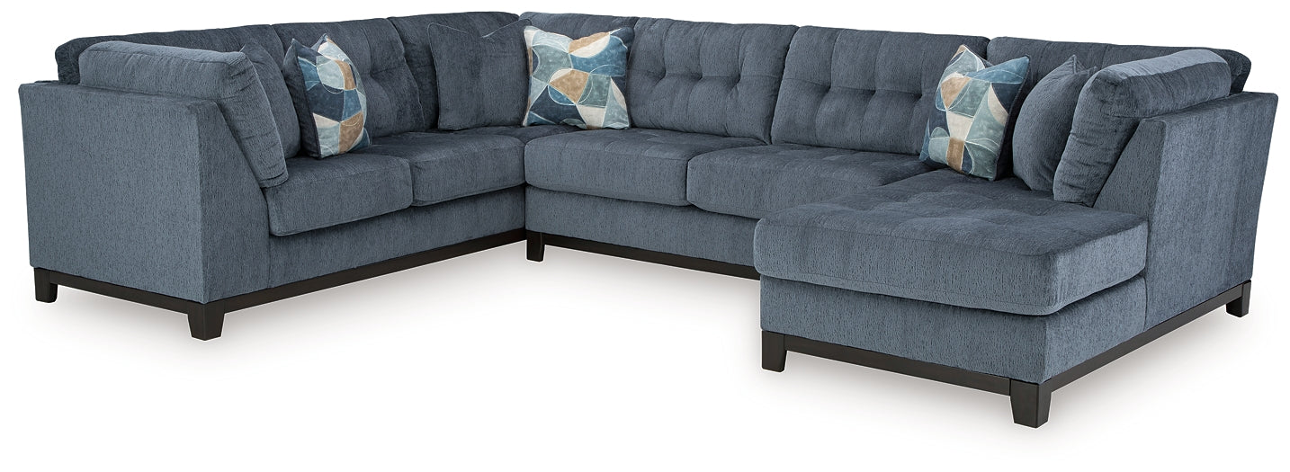 Maxon Place 3-Piece Sectional with Chaise Benchcraft®