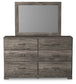 Ralinksi Twin Panel Bed with Mirrored Dresser, Chest and Nightstand Signature Design by Ashley®