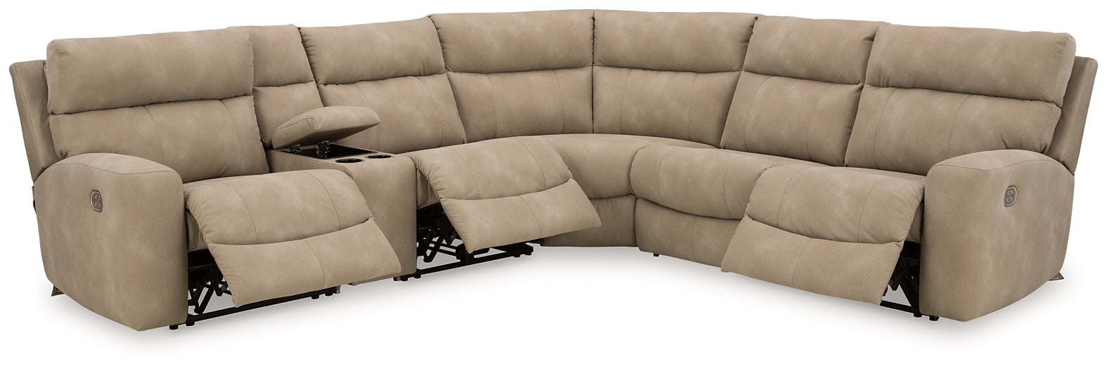 Next-Gen DuraPella 6-Piece Power Reclining Sectional Signature Design by Ashley®