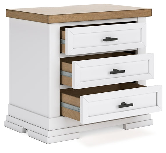 Ashbryn Three Drawer Night Stand Benchcraft®