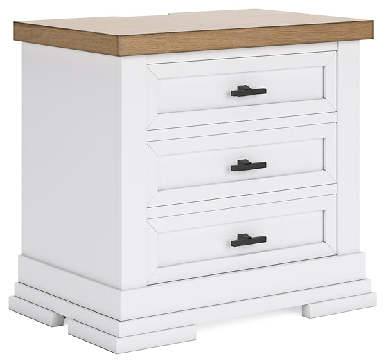 Ashbryn Three Drawer Night Stand Benchcraft®