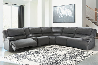 Clonmel 6-Piece Reclining Sectional Signature Design by Ashley®