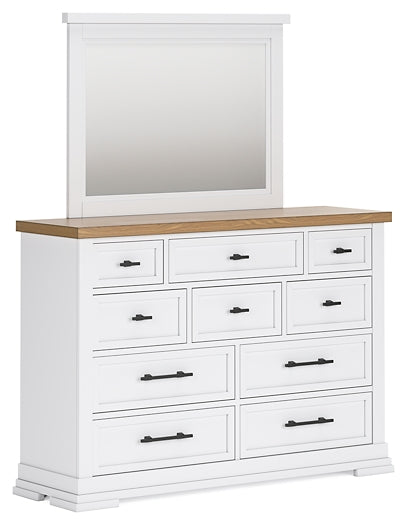 Ashbryn Dresser and Mirror Benchcraft®