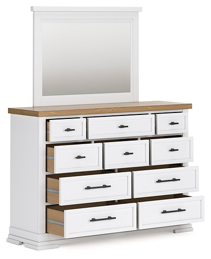 Ashbryn Dresser and Mirror Benchcraft®