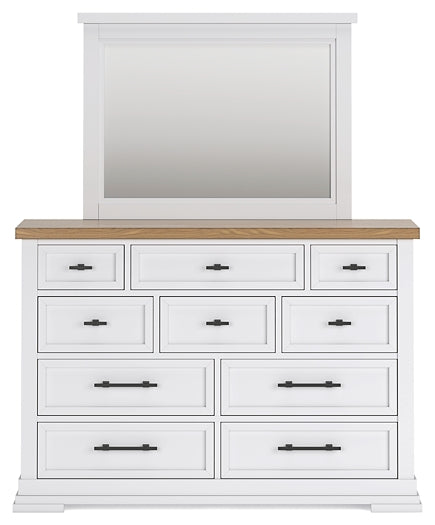 Ashbryn Dresser and Mirror Benchcraft®