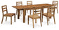 Dressonni Dining Table and 6 Chairs Signature Design by Ashley®