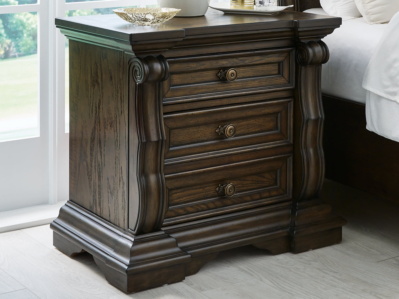 Maylee Three Drawer Night Stand Signature Design by Ashley®